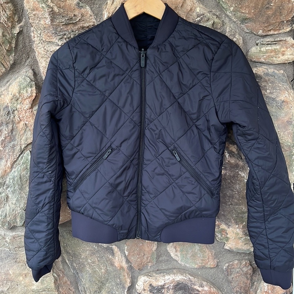 lululemon athletica Black Quilted Jacket